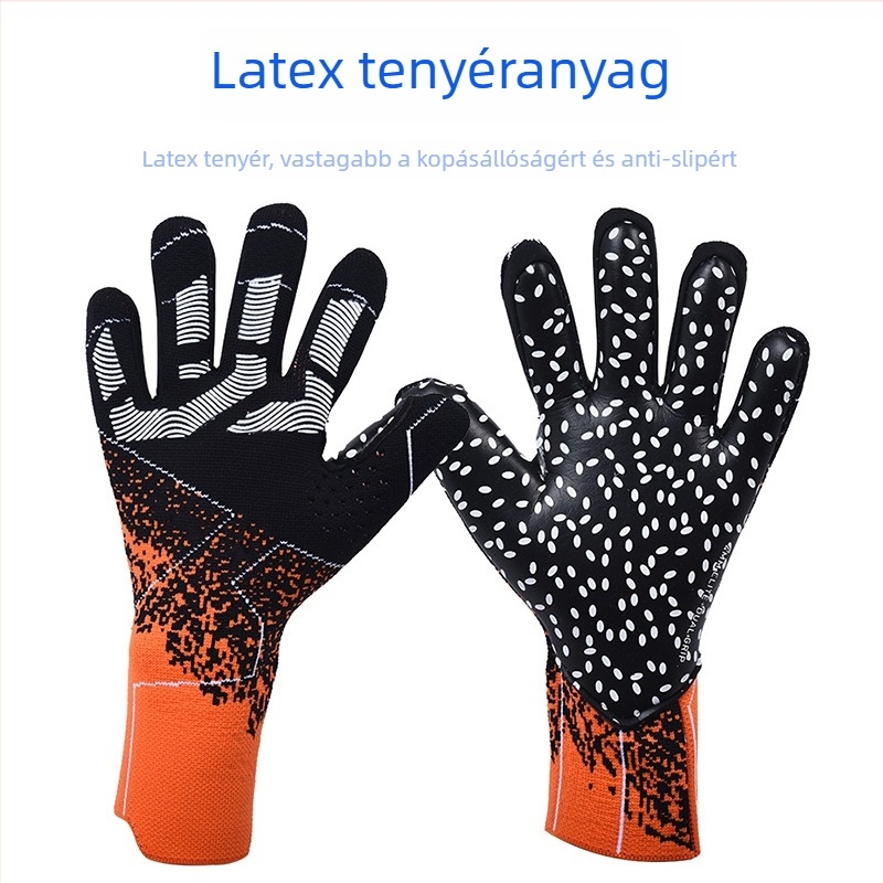 Meixia futball kapus kesztyű latex anyagból - uniszex, csúszásmentes, lélegző, professzionális