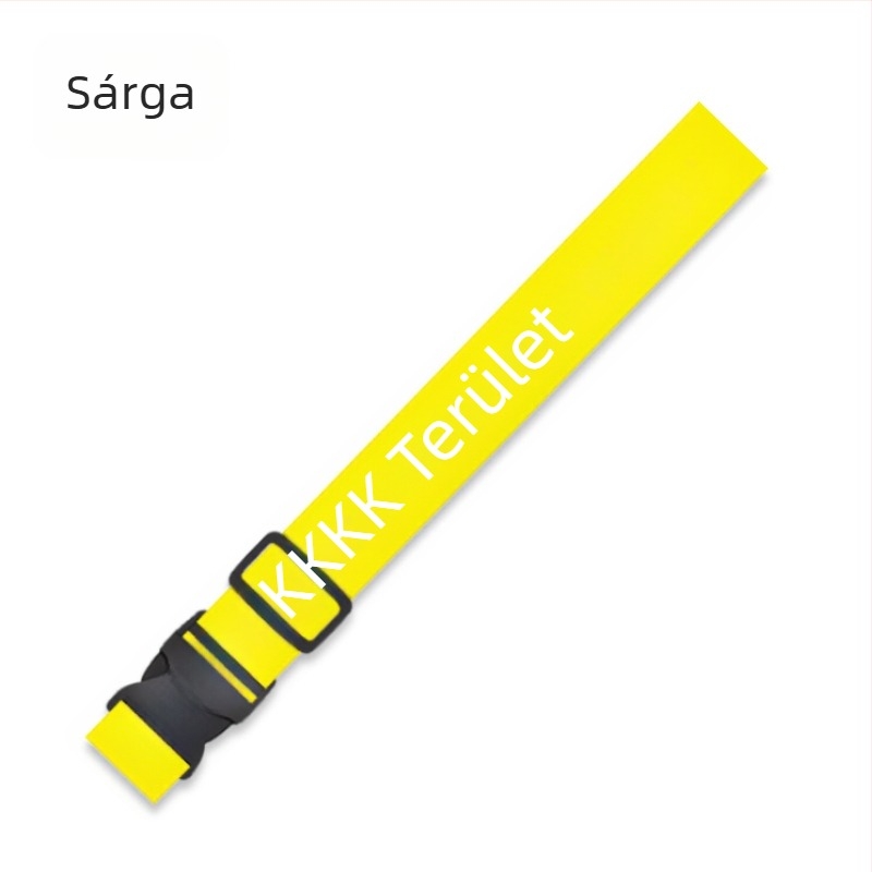 Poliészter bőröndszalag TSA kombinált zár és lopás elleni védelem