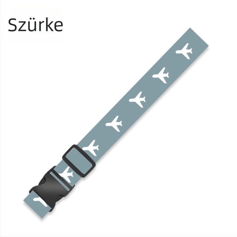 Poliészter bőröndszalag TSA kombinált zár és lopás elleni védelem