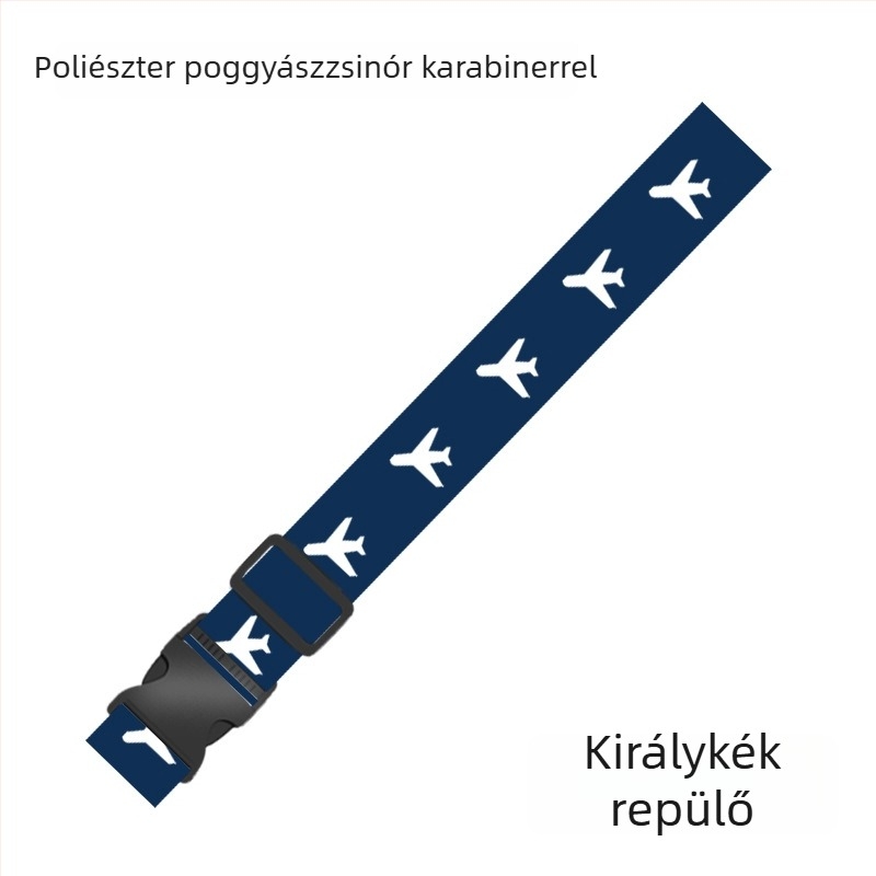 Poliészter bőröndszalag TSA kombinált zár és lopás elleni védelem