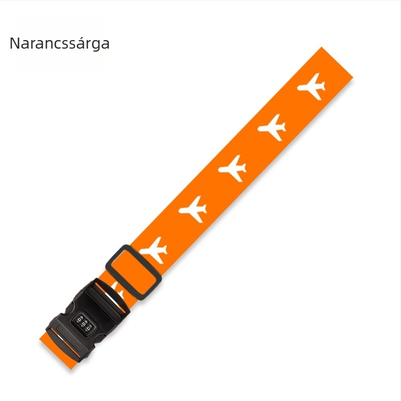 Poliészter bőröndszalag TSA kombinált zár és lopás elleni védelem