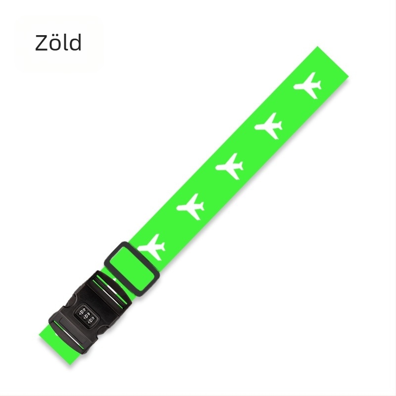 Poliészter bőröndszalag TSA kombinált zár és lopás elleni védelem