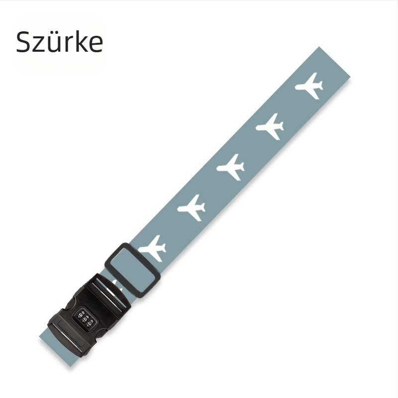 Poliészter bőröndszalag TSA kombinált zár és lopás elleni védelem