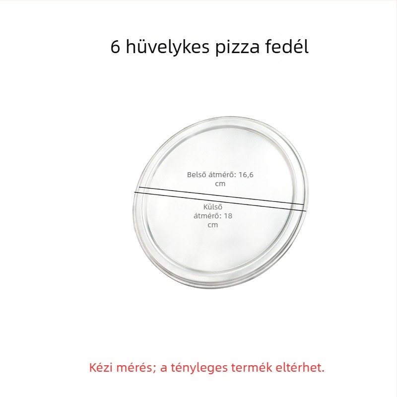 Pizza tepsi, kör alakú, alumíniumötvözetből, sütésre, mély és sekély változatok
