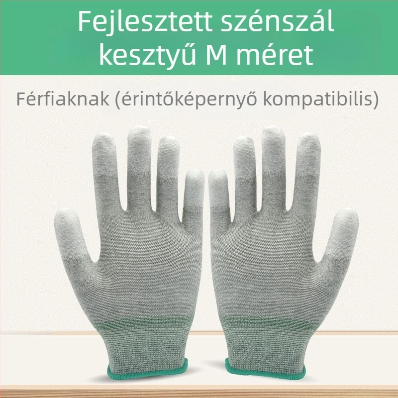 Grillkesztyű érintőképernyővel, Hőálló, Hőszigetelő, Olajálló, Nylon