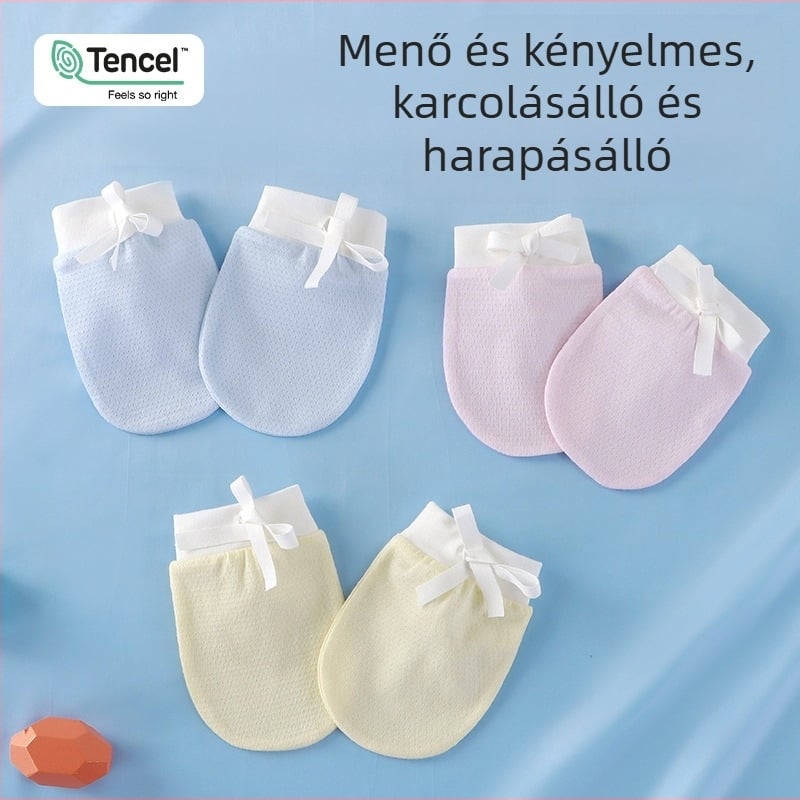 Újszülött Anti-karcoló Kesztyűk | Uniszex, Márka Cute, Szezonok: Nyár, Tavasz, Ősz, Megjelenés: 2025 nyara