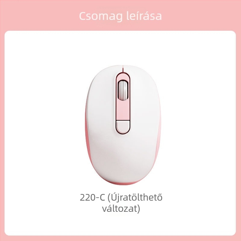 2025-ös új vezetékes, csendes egér irodai és otthoni használatra, stílusos kialakítás, laptopokhoz és asztali számítógépekhez, USB és Bluetooth kapcsolattal