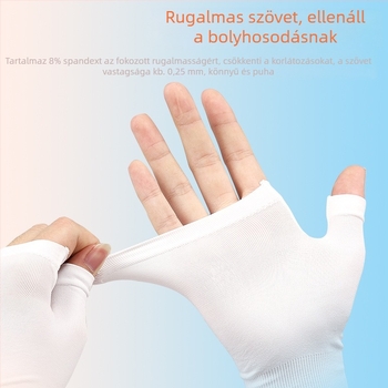 Ice Silk karpántok, 71–80% poliészter, csúszásmentes, UV védelem, vékony, kültéri kerékpározáshoz és vezetéshez