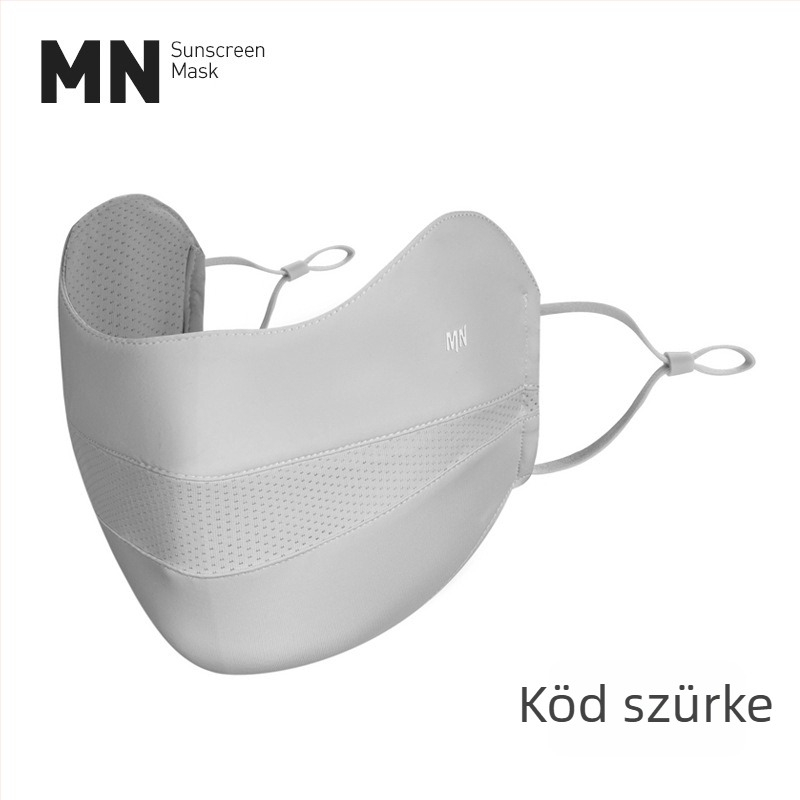 Női UV-védelmi maszk, lélegző, teljes arcfedés, nejlon anyag, szemvédelem