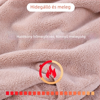 Fürdőköntös kapucnival babáknak, korall plüssből, vastag és nedvszívó, hímzett, uniszex