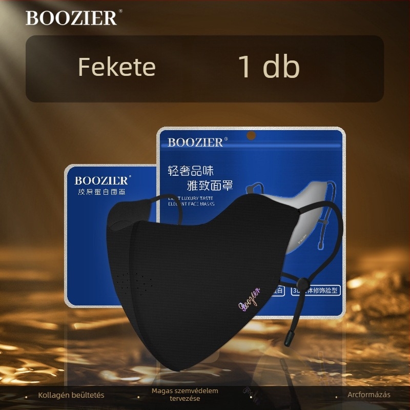 Félarcú kerékpármaszk fleece bélésével, légáteresztő, szélálló, UV védelem, mosható