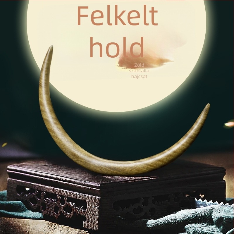 Little Plum retro fa hajtű szív alakú stílussal – fejdísz
