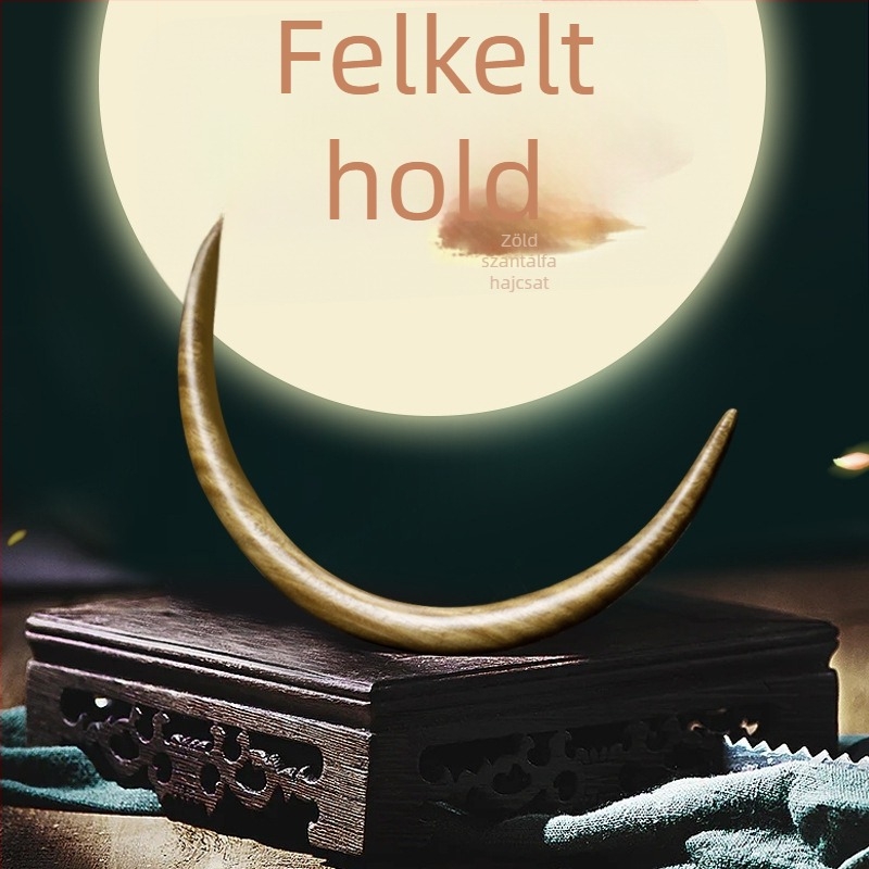 Little Plum retro fa hajtű szív alakú stílussal – fejdísz