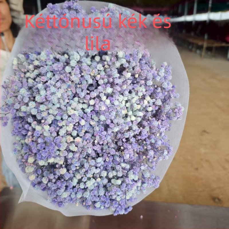 Starry Sky megőrzött virágokból készült csokor, 400–500 g