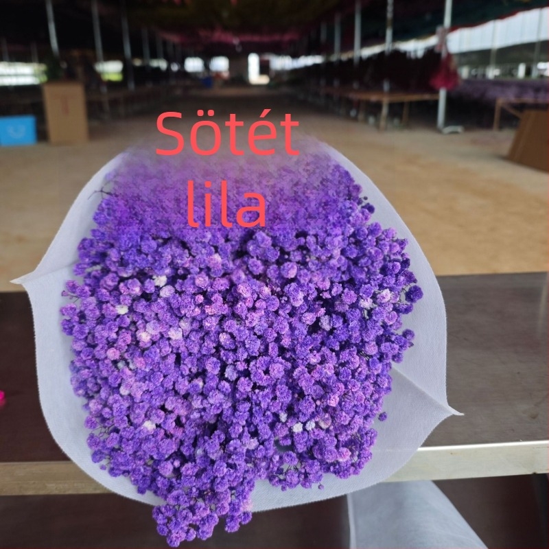 Starry Sky megőrzött virágokból készült csokor, 400–500 g