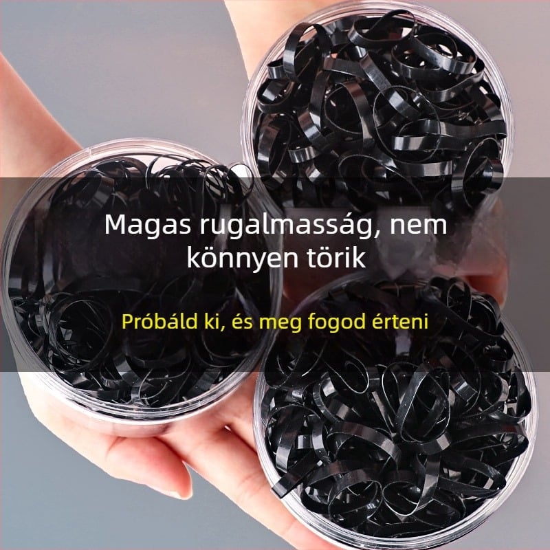 Női hajgumi, széles és megvastított, minimalista stílus (TPR; Yiwu; 2021 ősz)