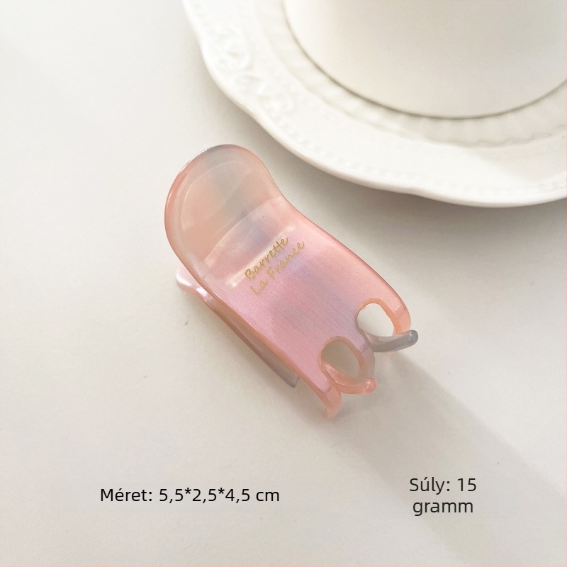 Koreai stílusú hajcsat, minimalist dizájn (Anyag: ecetsav; Feldolgozás: kézi készítés; Típus: fogó rögzítő; Stílus: minimalist; Szezon: tél 2024)