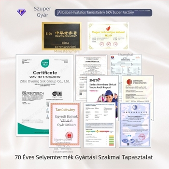 Fejfedő 100% mulberry selyemből, kézzel varrt, egyszerű városi stílus, márka Big Dyehouse