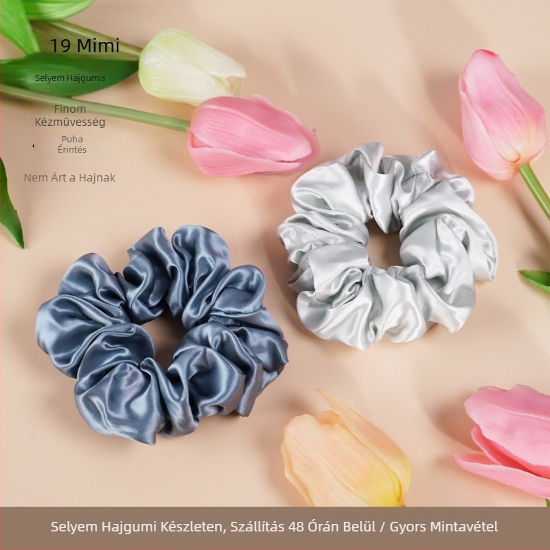 Fejfedő 100% mulberry selyemből, kézzel varrt, egyszerű városi stílus, márka Big Dyehouse