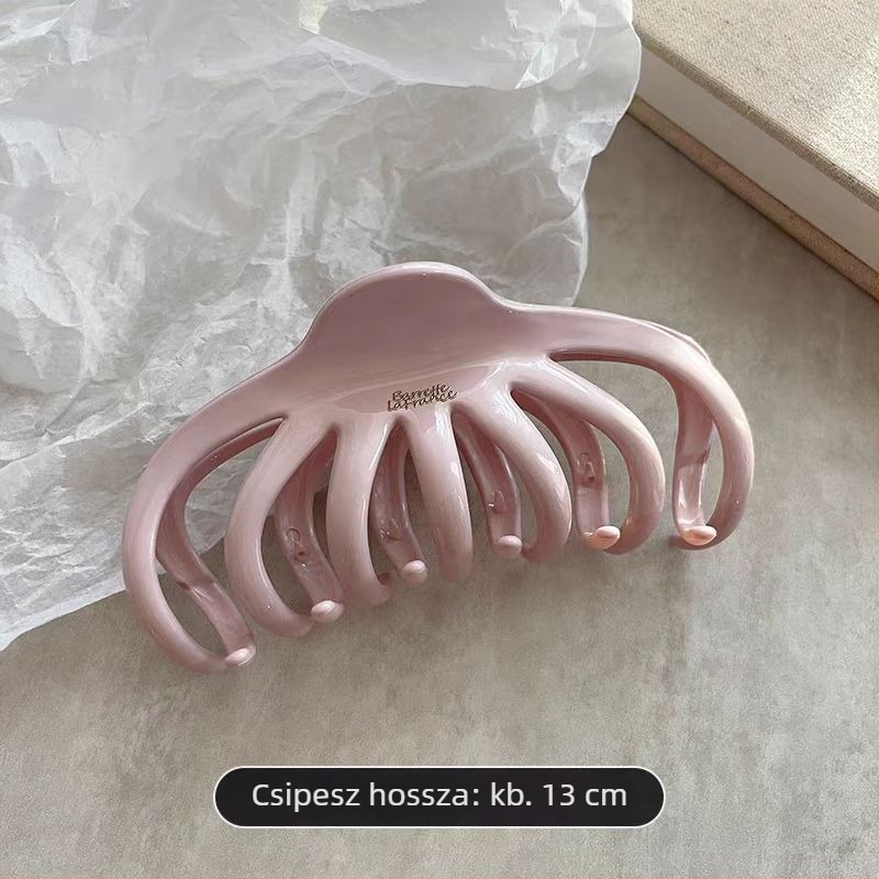 Cápafej hajkapocs — kézzel készült, műanyag/gyanta, nőknek, könnyed luxus stílus, Yiwu, 2024 ősz