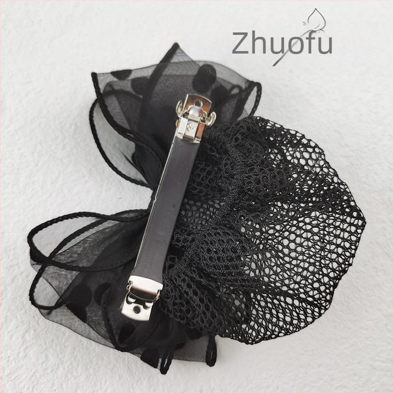 Hajcsat virággal és masnival; selyemszál anyag; masni dizájn; Kiadás: 2021 nyár