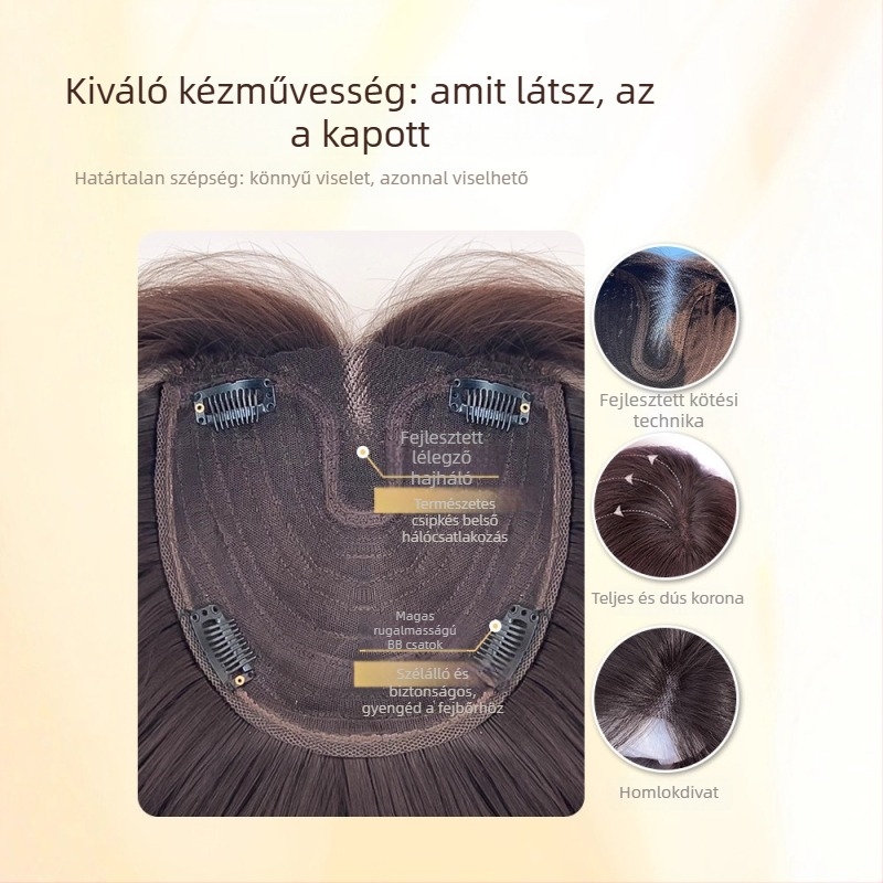 Volumen parókadarab, magas hőmérsékletű huzal, teljesen kézzel készített, modell 2748