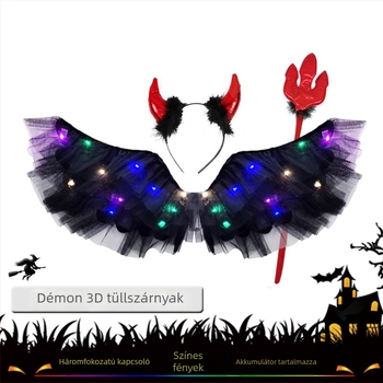 Angyalszárny cosplay kellék — textil, varrás, jelmez rekvizit