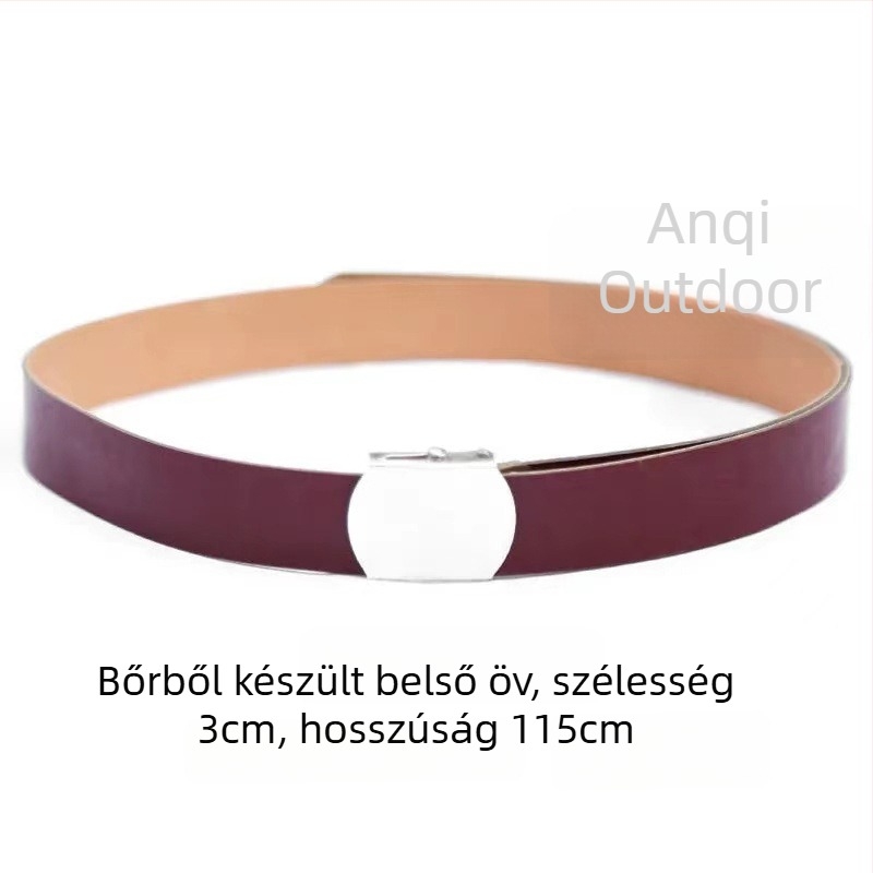 Taktikai edzésöv, vászon anyag, műanyag csattal, csattal záródó, egylapos kialakítás