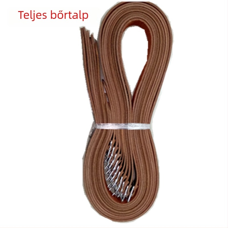 Férfi villanyszerelő bőröv – valódi bőr, disznó bőr textúra, ötvözet csat, tűcsat, szélesség 2-4 cm