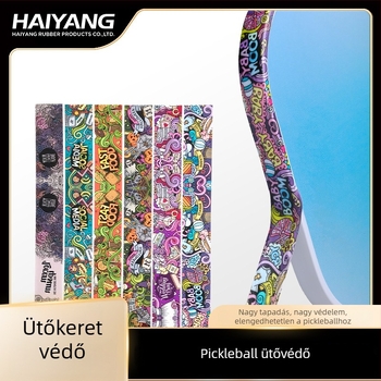 Graffiti mintás pickleball ütőkeret védőcsík