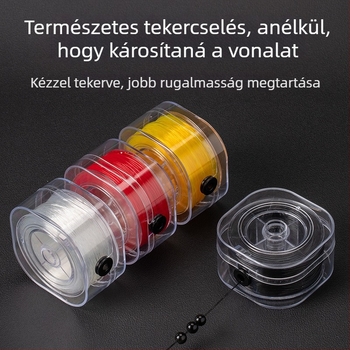 Kristályos rugalmas gyöngyfűző zsinór, Pick Crystal márka, drót típus, 2025 kiadás