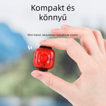 LED kutya világító medál – fényes anti-elvesztés funkció éjszakai sétákhoz, Márka Ulas, műanyag, univerzális, IN stílus, minden szezonra