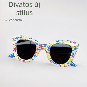 Gyerek napszemüveg UV400 védelem, teljes keret, AC lencsék, modell XT-6115