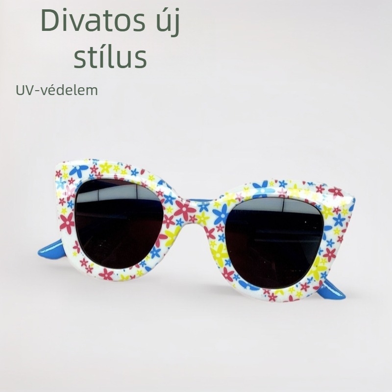 Gyerek napszemüveg UV400 védelem, teljes keret, AC lencsék, modell XT-6115