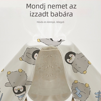 Pamut baba overál, könnyű, hosszú ujjú, uniszex, újszülötteknek
