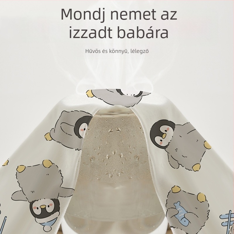 Pamut baba overál, könnyű, hosszú ujjú, uniszex, újszülötteknek