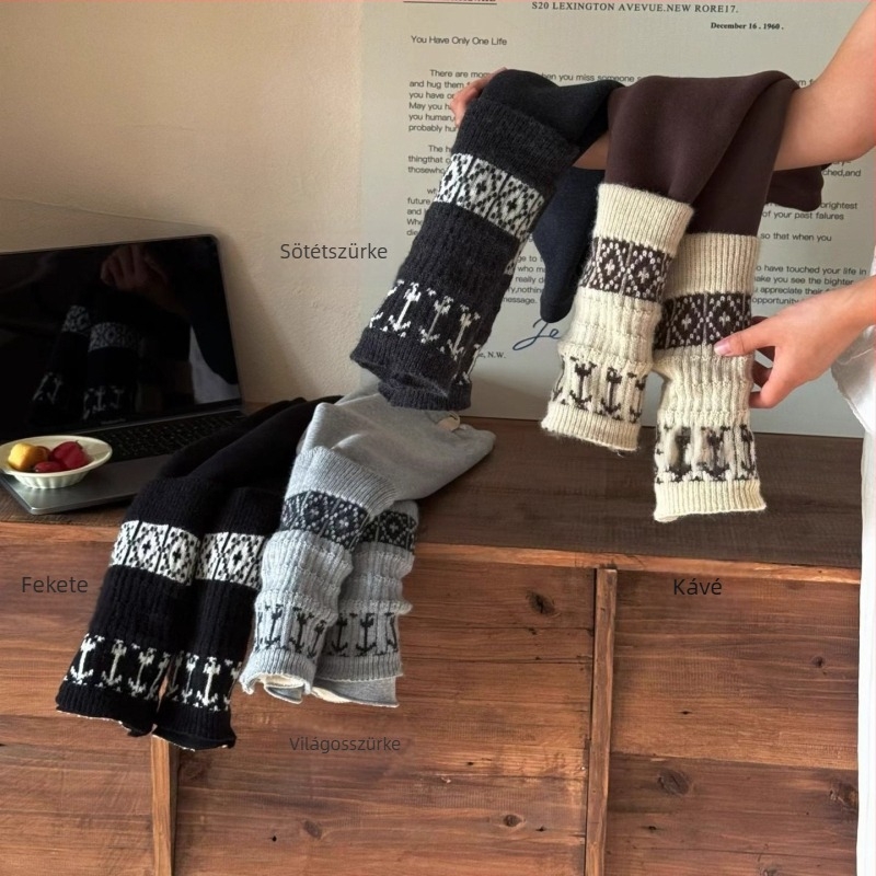 Lányoknak készült bélelt leggings, 90% pamut, középmagas derekú, puha kezelés, téli/ősz
