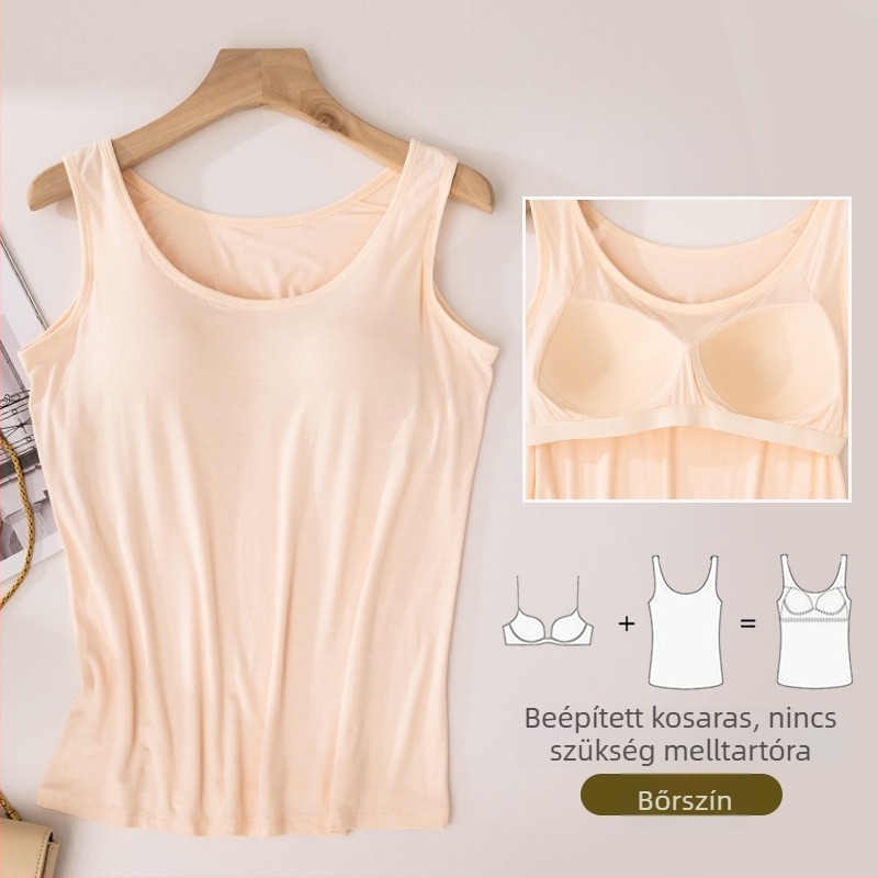 Modal top, karcsúsított fazon, magas elasztikusság, egyszínű, 95% modal + spandex