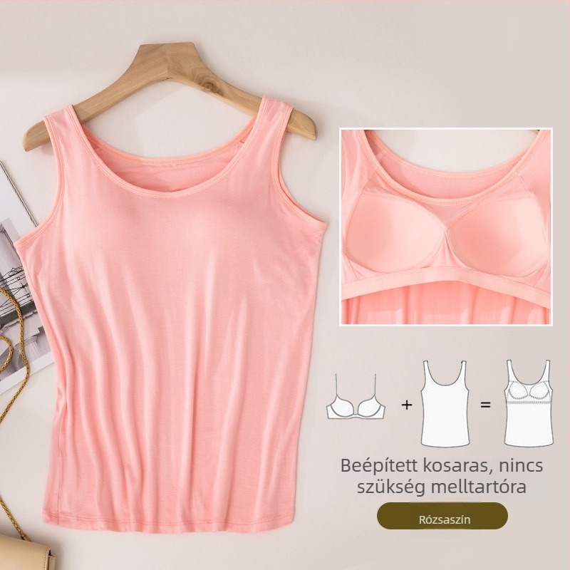 Modal top, karcsúsított fazon, magas elasztikusság, egyszínű, 95% modal + spandex