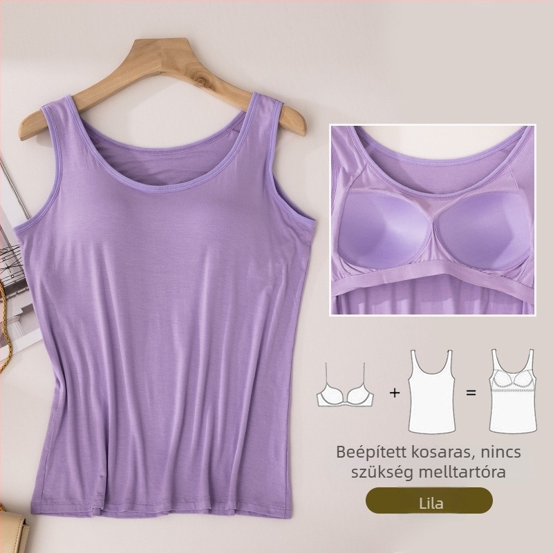 Modal top, karcsúsított fazon, magas elasztikusság, egyszínű, 95% modal + spandex