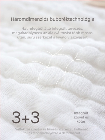 Újszülött nyálkendő, hímzett, hatsz layer géz, légáteresztő pamut, állat mintázat