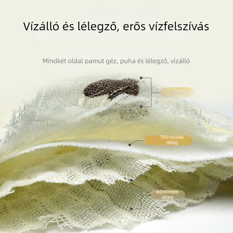 Langbonnier Gyermekek Szájöblítő Kendő, 95% pamut, uniszex, nedvszívó, 0–12 hónapos korosztály
