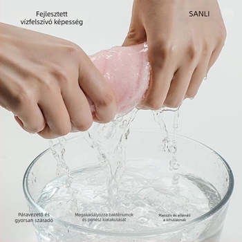 Sanli X Wowse Frog gyerekeknek szóló tiszta pamut törölköző, 45 g, 21 szál fonal, hímzett, közösen tervezett márka, arcmosáshoz otthon