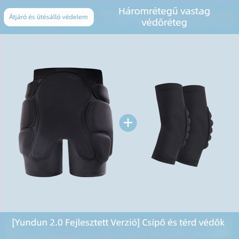 Gyerek könyökvédők síeléshez és görkorizáshoz, Spandex-habból készült védelem, univerzális illeszkedés, könyökvédő