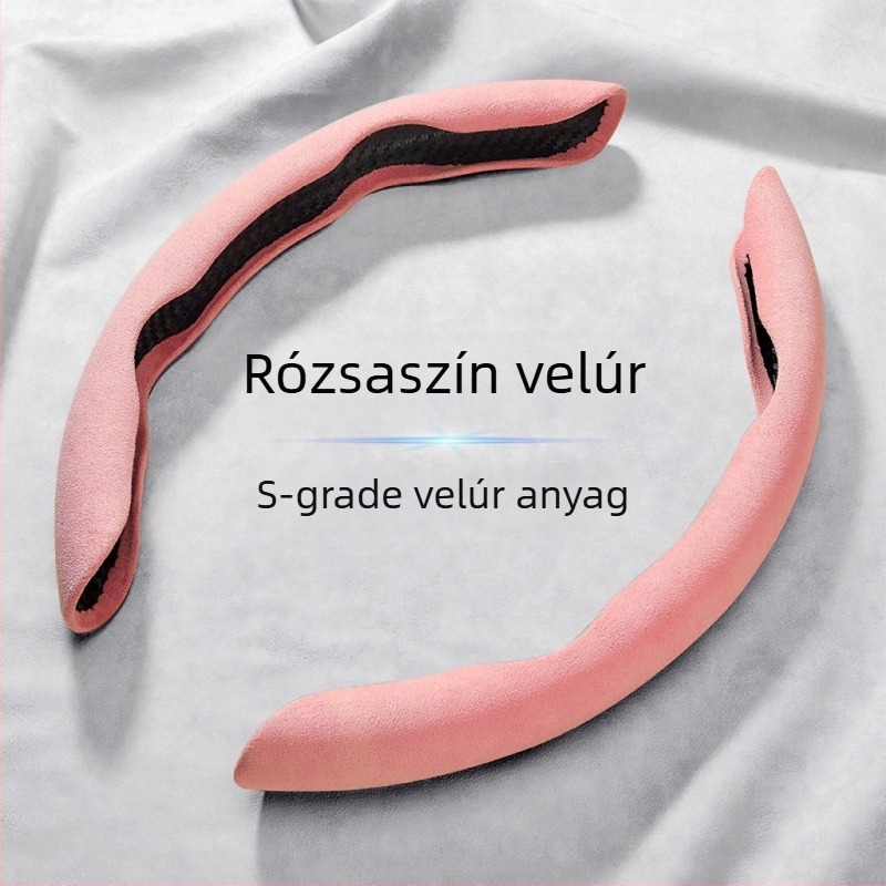 Kormánykerék-huzat – pillangó mintájú, háromrészes, csúszásmentes, kopásálló, felület szintetikus rostokból