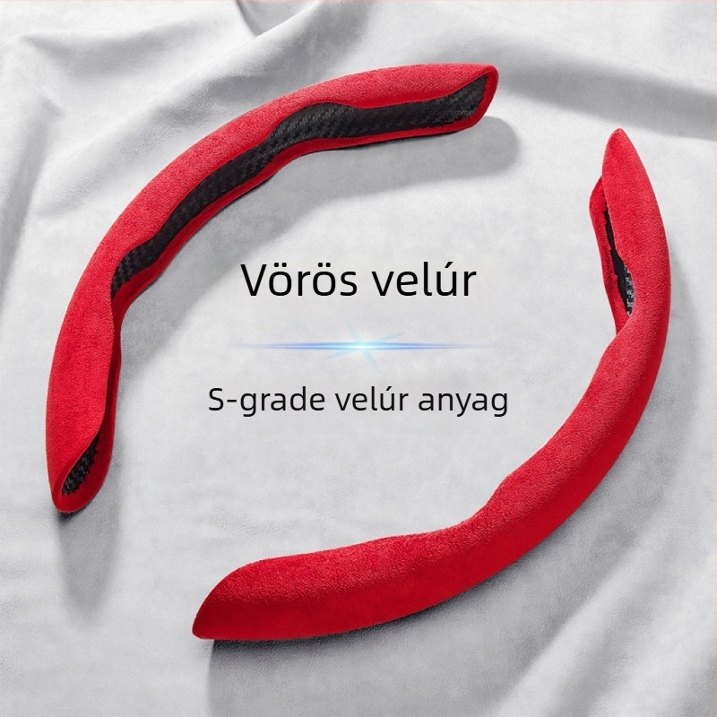 Kormánykerék-huzat – pillangó mintájú, háromrészes, csúszásmentes, kopásálló, felület szintetikus rostokból