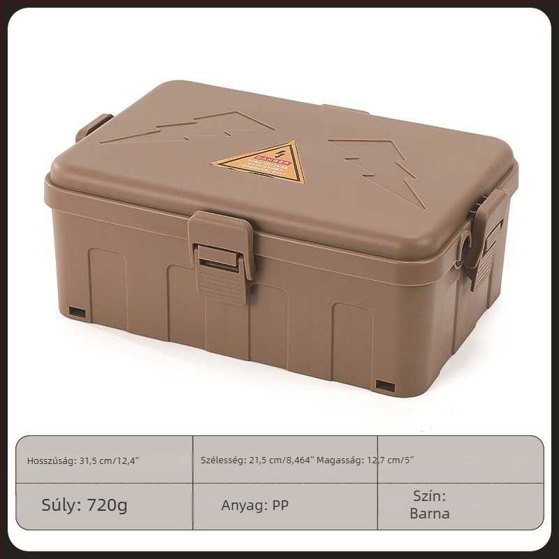 Kültéri vízálló csatlakozódoboz, szél- és porálló, nagy kapacitású