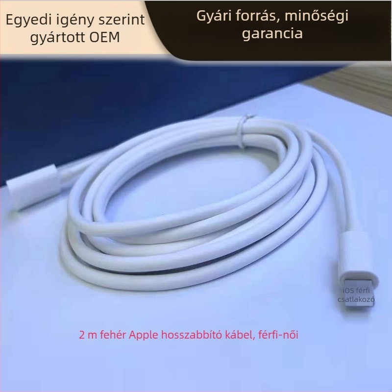ESYNC 8PIN EXTEND Woven patch kábel, 8 magos rézvezető, hangkimenet