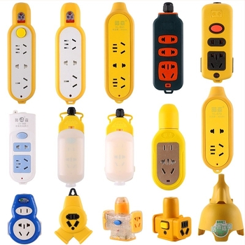 Zárral ellátott vezetékes aljzat, tiszta réz érintkezők, 10A, 100-250V, 2500W, Nemzeti Szabvány