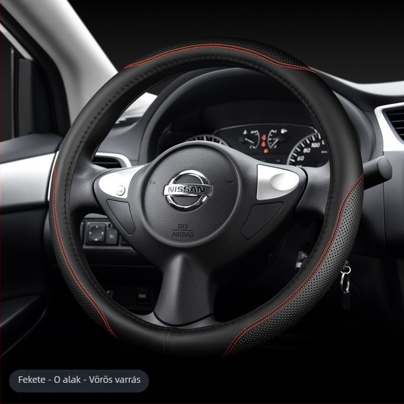 Volánvédő huzat, tehénbőrből készült, egyedi feldolgozás, téli használat, univerzális illeszkedés (Főbb jellemzők: tehénbőrből készült; egyedi feldolgozás; téli használat; univerzális illeszkedés)